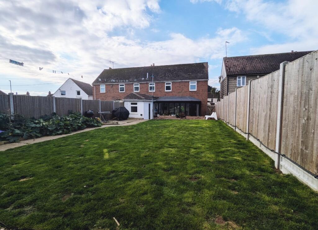 Private Rear Garden