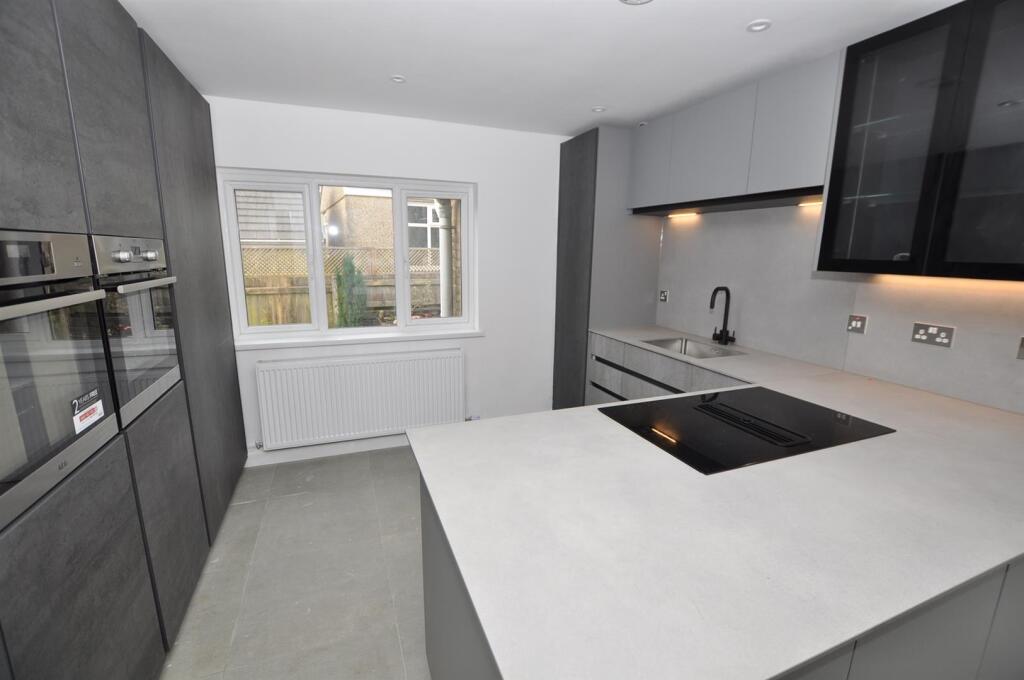 Open plan kitchen