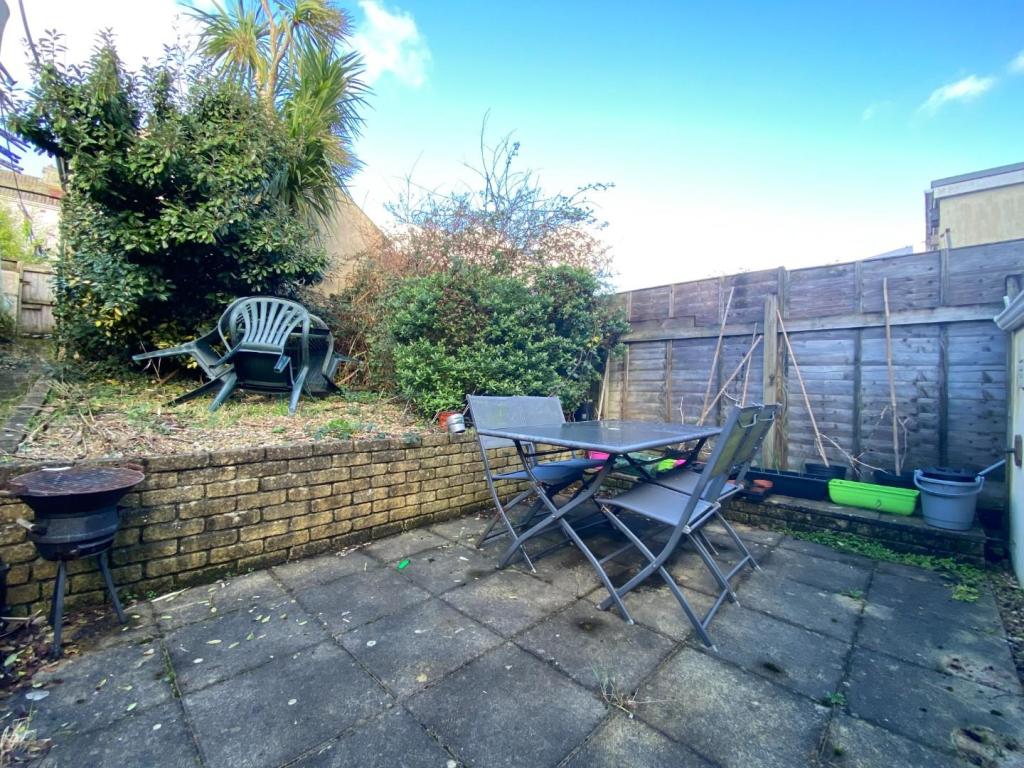 Rear patio