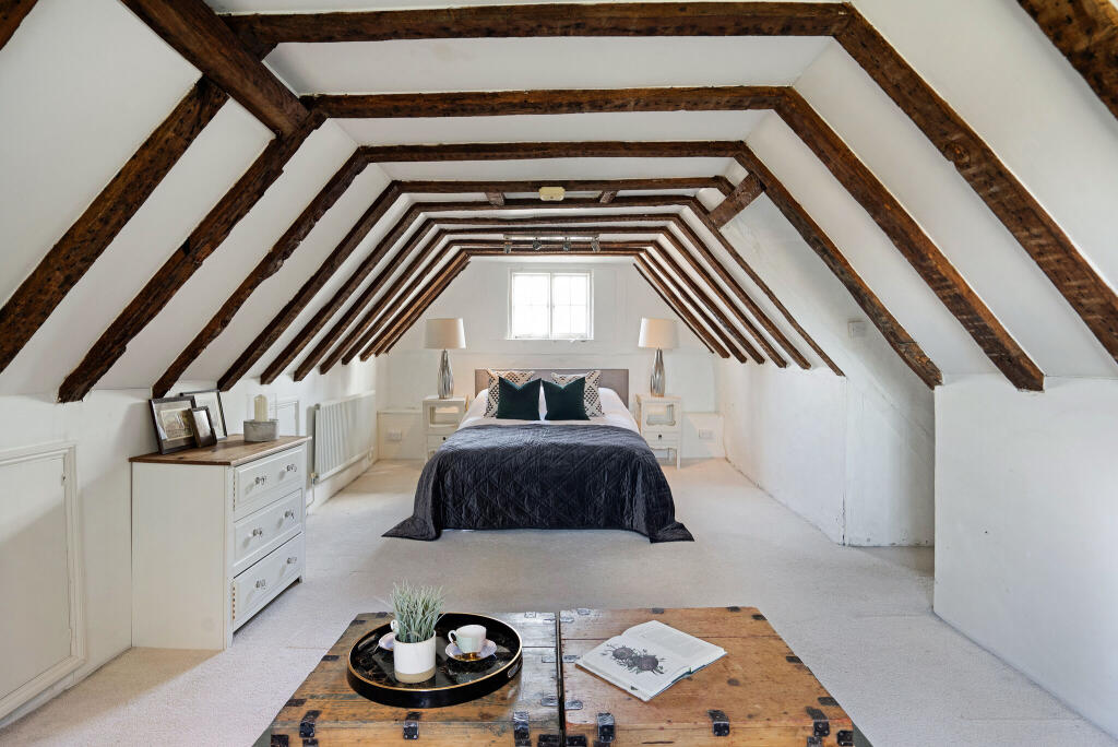 Top floor bedroom