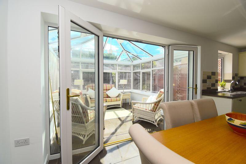 Kitchen through to Garden Room