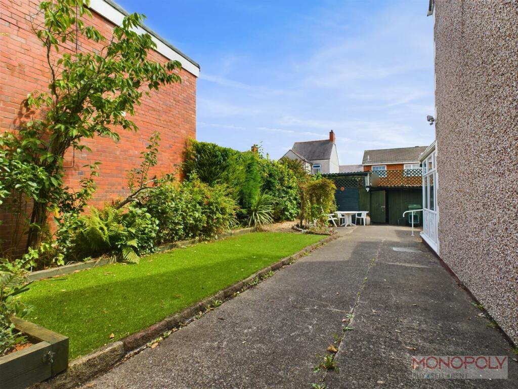 Garden and Driveway
