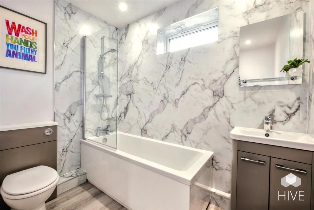Recently updated bathroom
