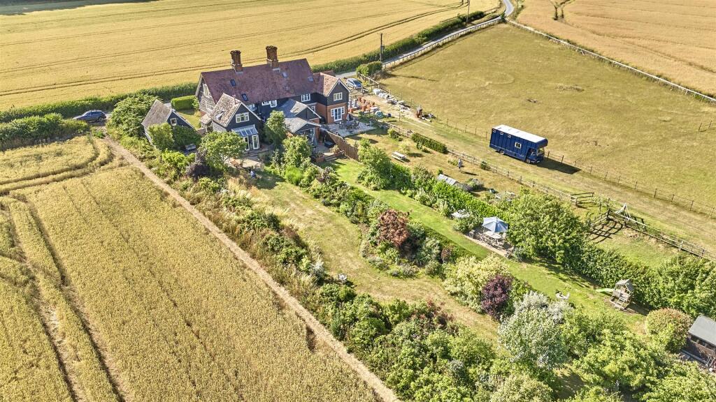 Aerial Views Of House &amp; Surrounding Area