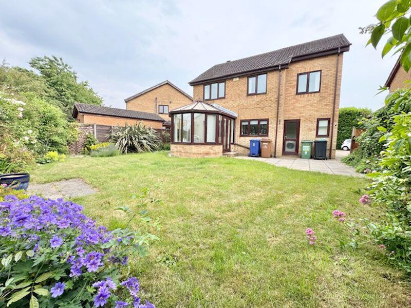 Rear garden