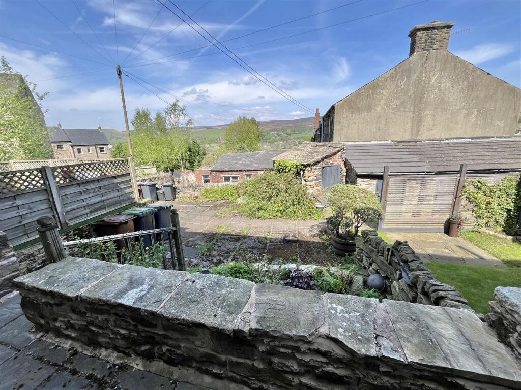 Rear Patio Area &amp; Sub-Divided Shared Garden
