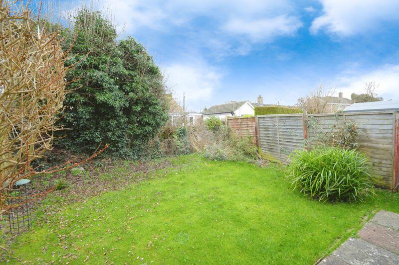 Rear garden
