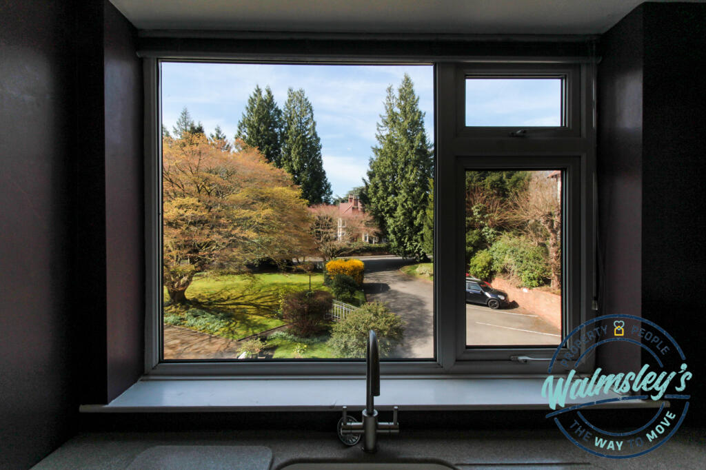 View from kitchen towards frontage