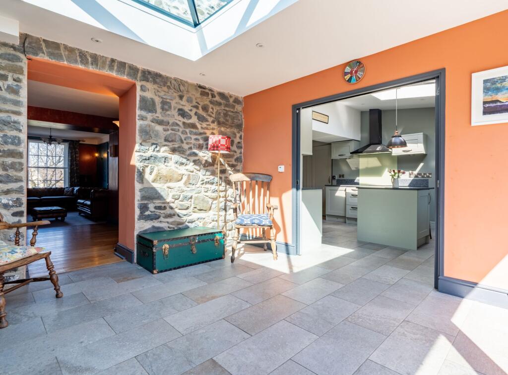 Breakfast Room with Skylight