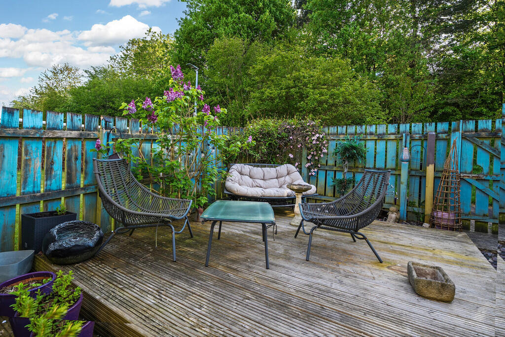 Rear garden