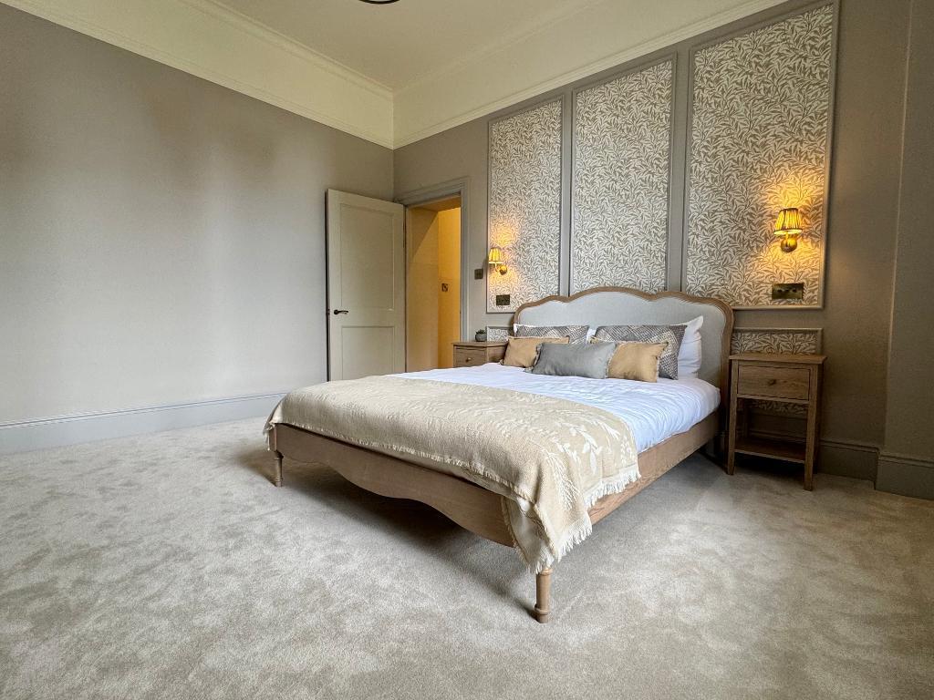 Double bedrooms with fitted carpet