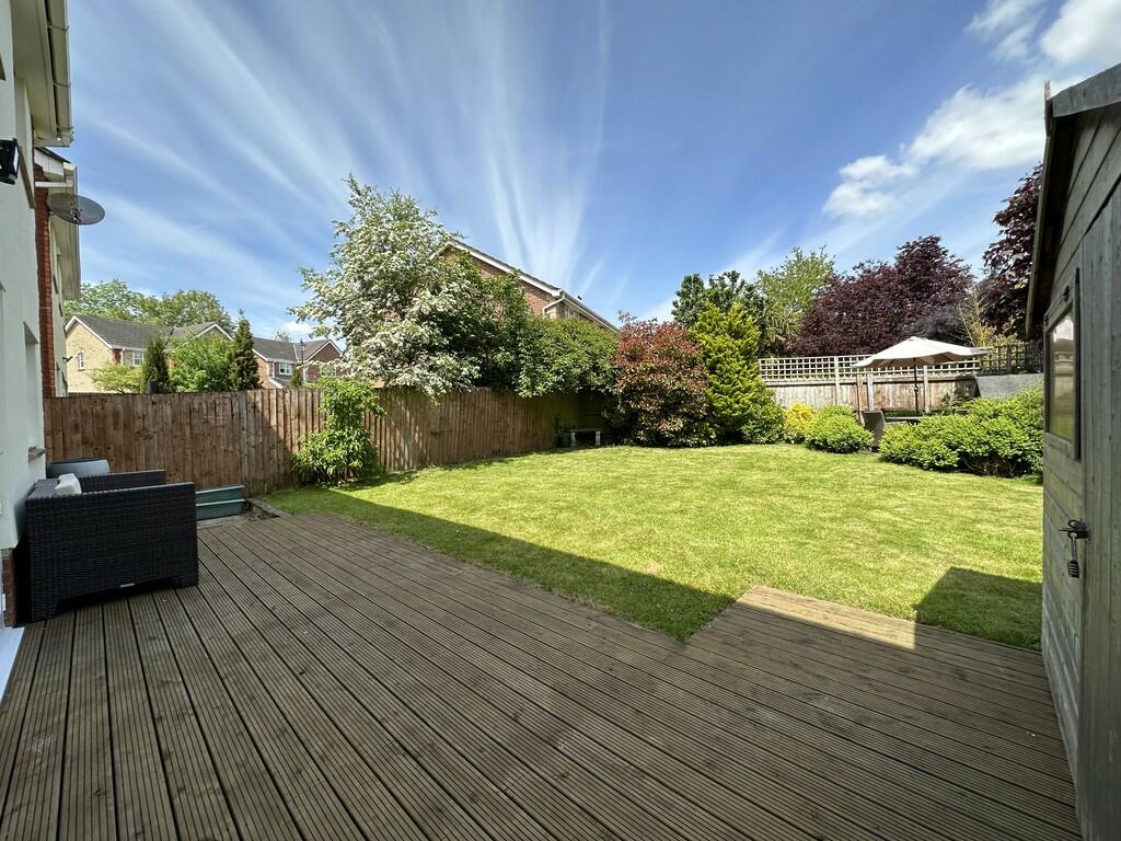 Rear garden