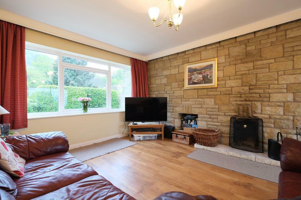 Open fire in sitting room, lovely views