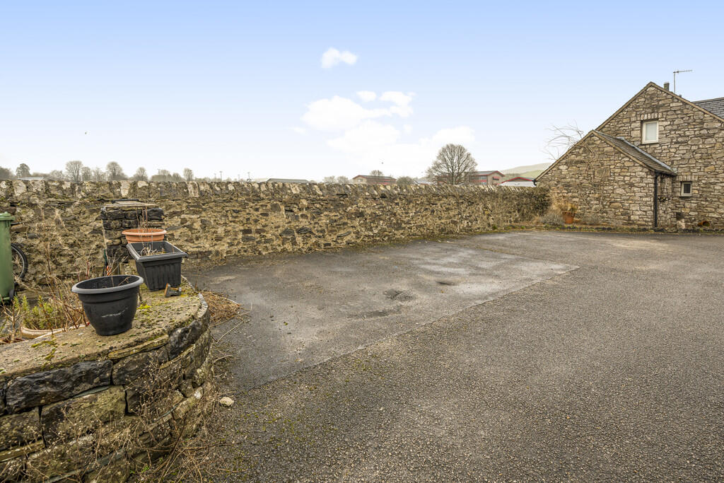 Car parking area ...
