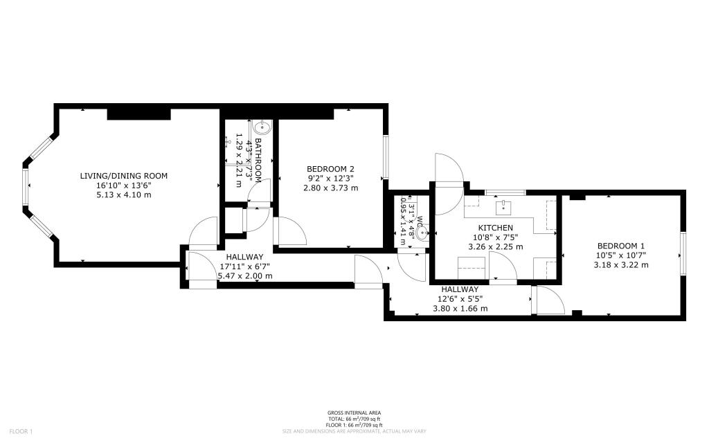 Flat A, 71 George Lane, Lewisham, London, SE13 6HN