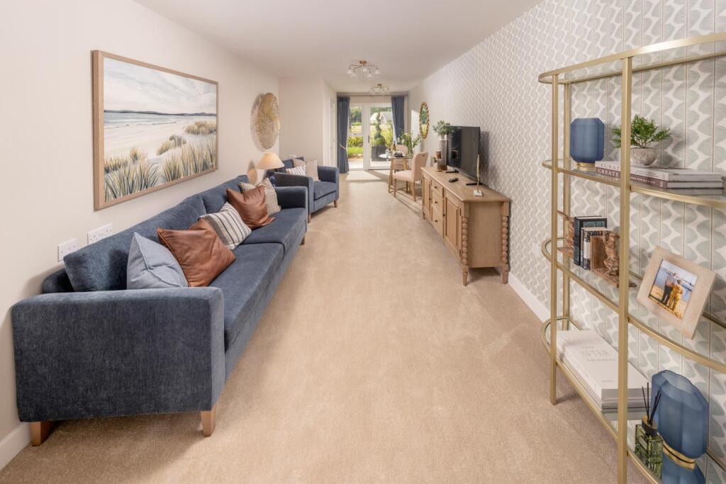 Show home living room