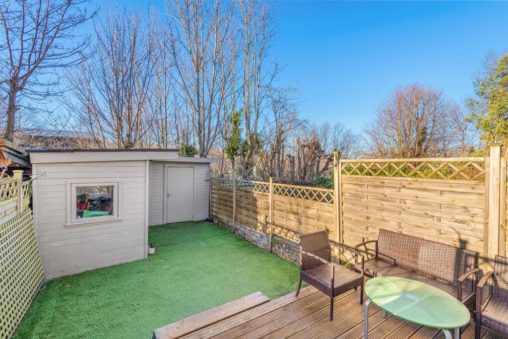 Rear garden