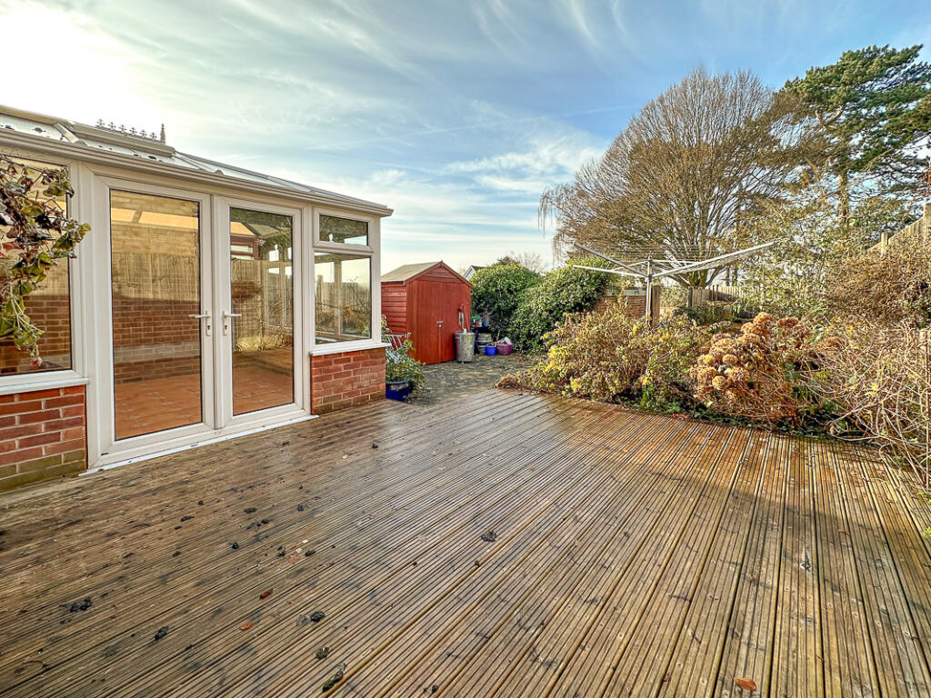 Rear garden