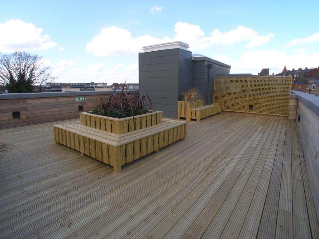 Roof terrace