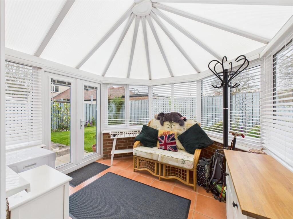Upvc conservatory: