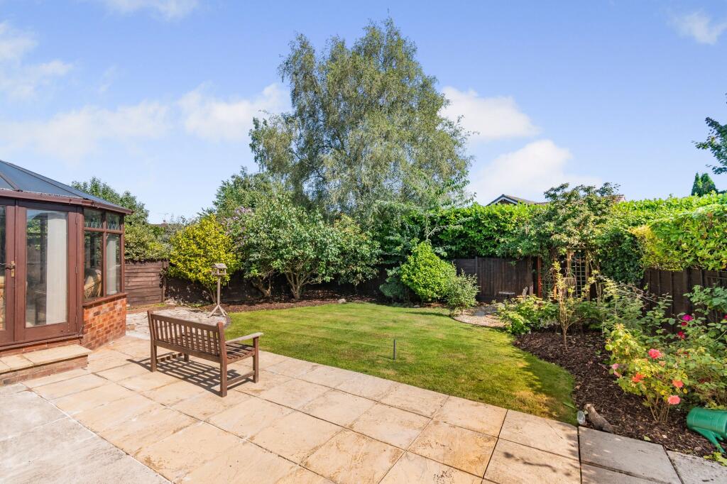 Rear garden