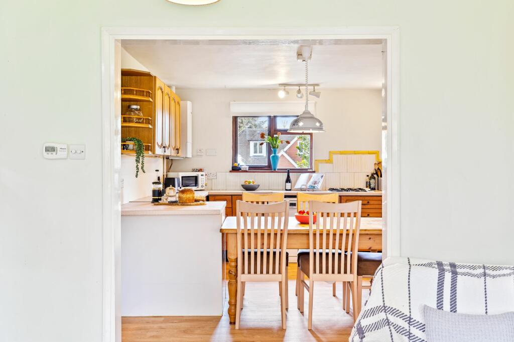 Looking in to the kitchen