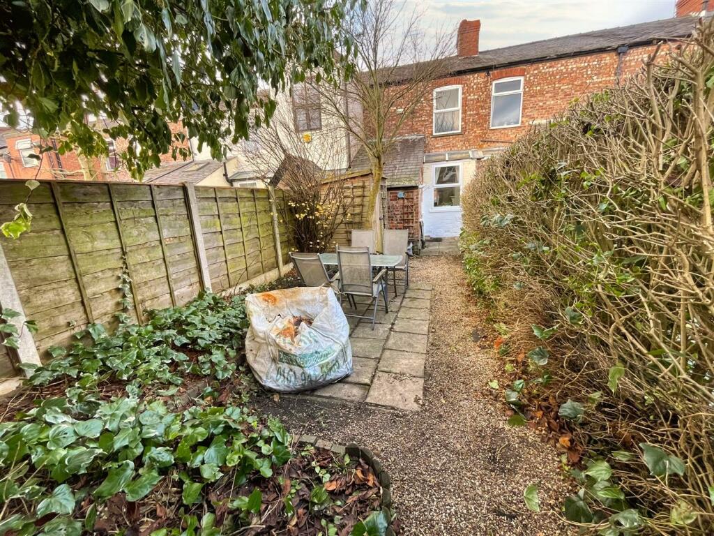 Rear of Property