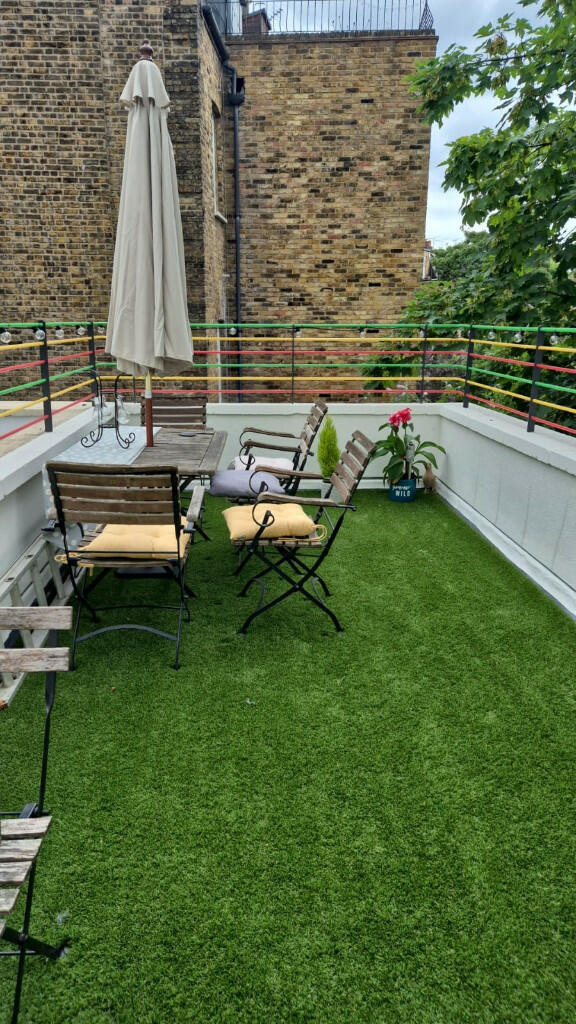 Refurbished terrace
