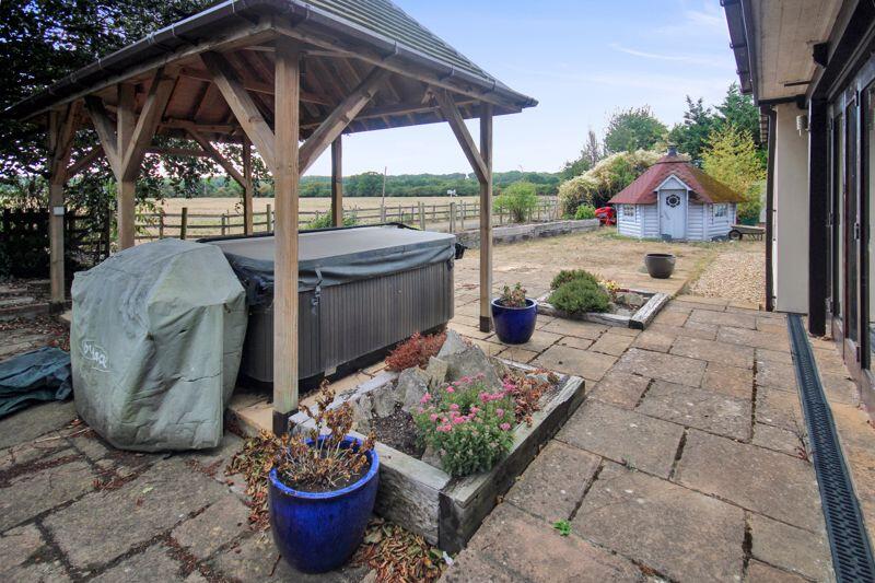 Patio and garden