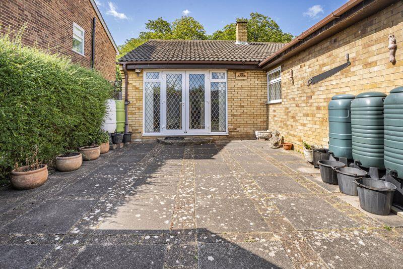 Rear garden