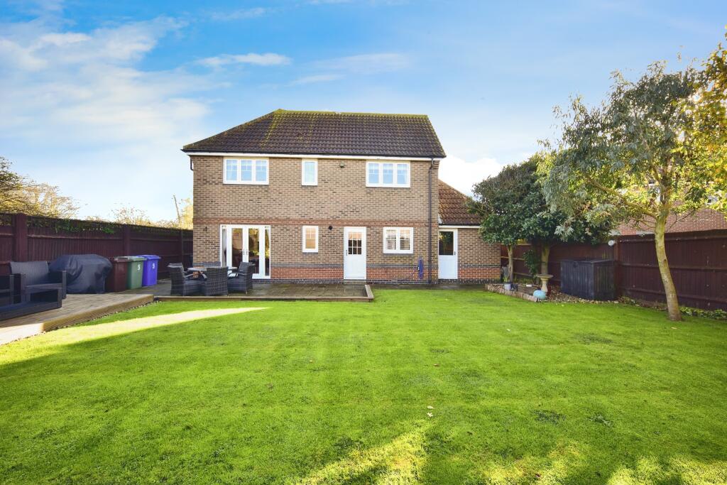 Back View Of The Property From The Private Rear Garden