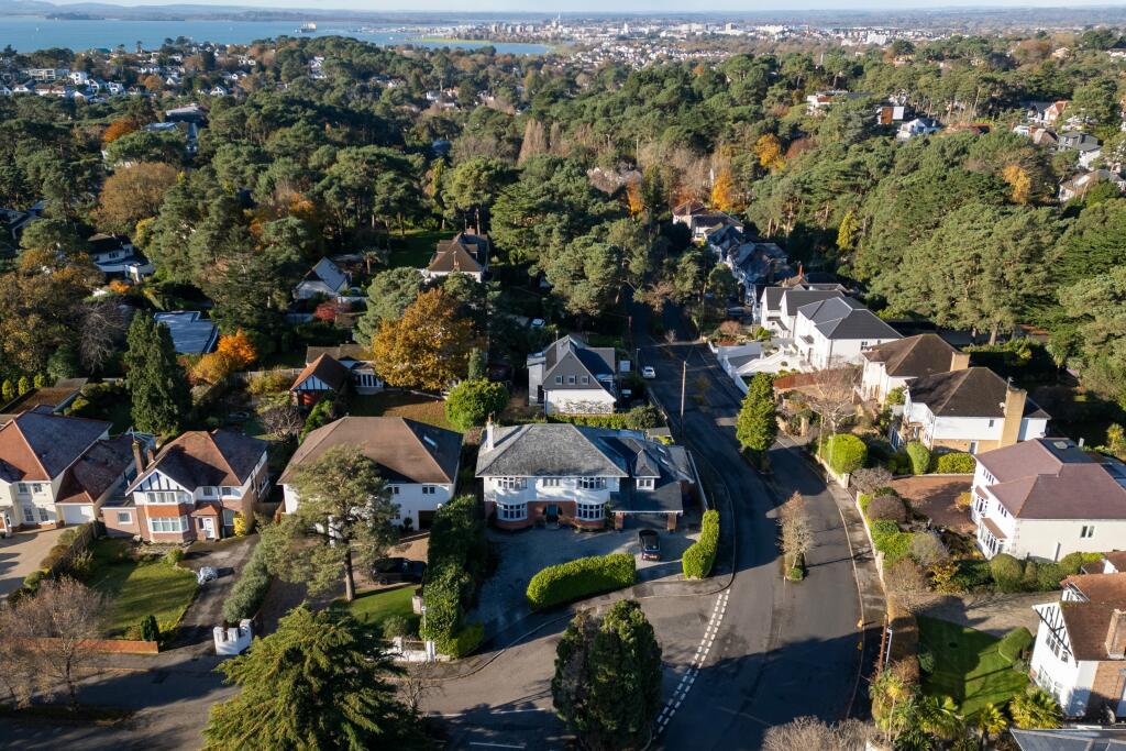 Drone House view wit