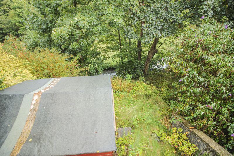 view of rear river valley