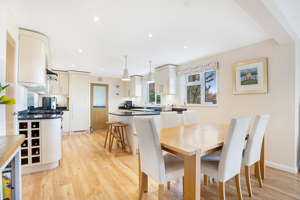 dining area and k...