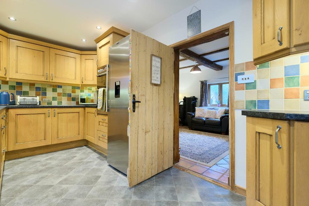 Country kitchen and original doors