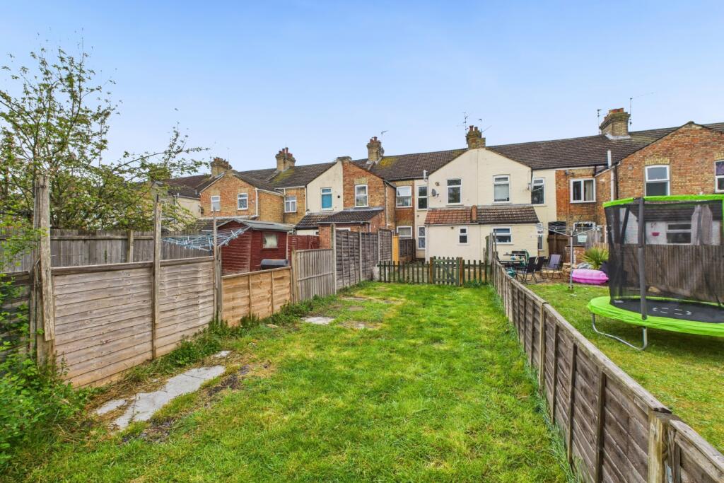 View of property from the rear