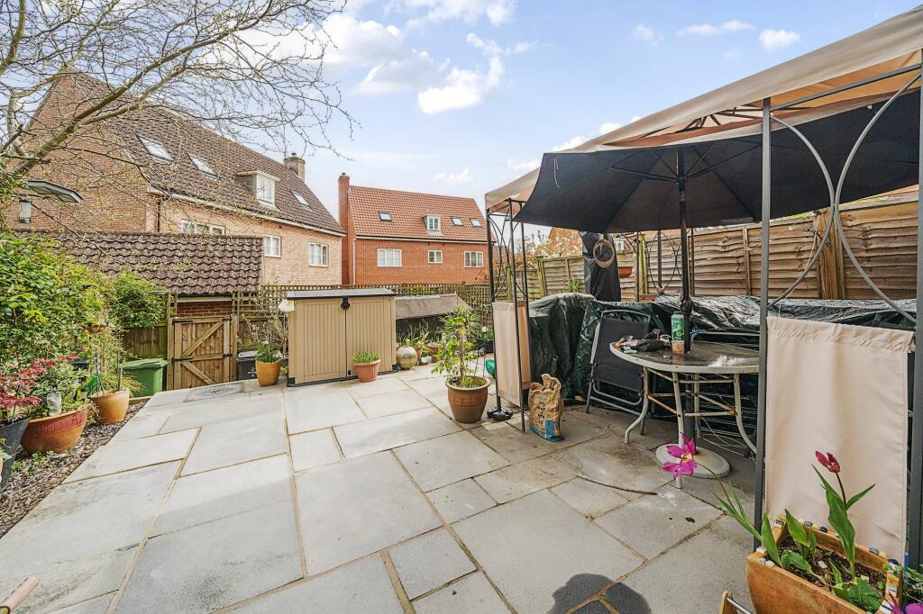 Rear garden