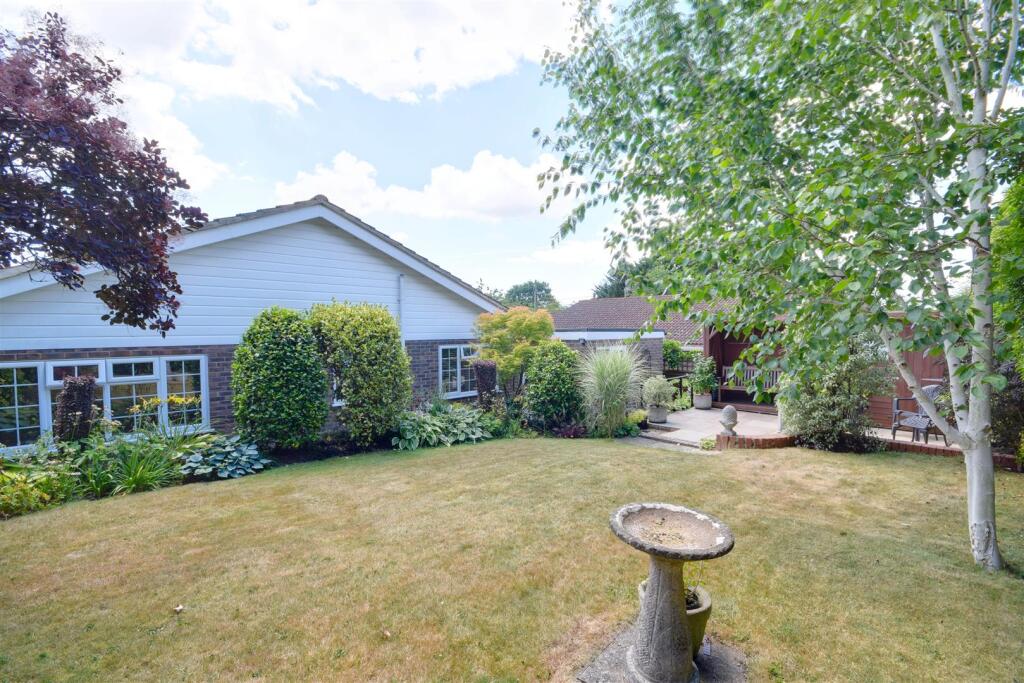 Rear garden
