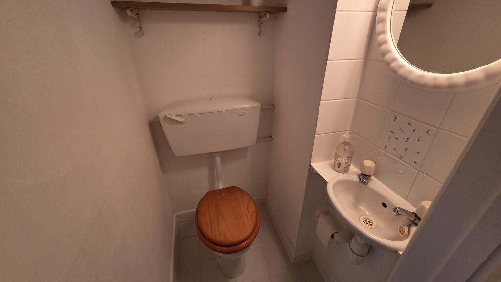 Downstairs wc