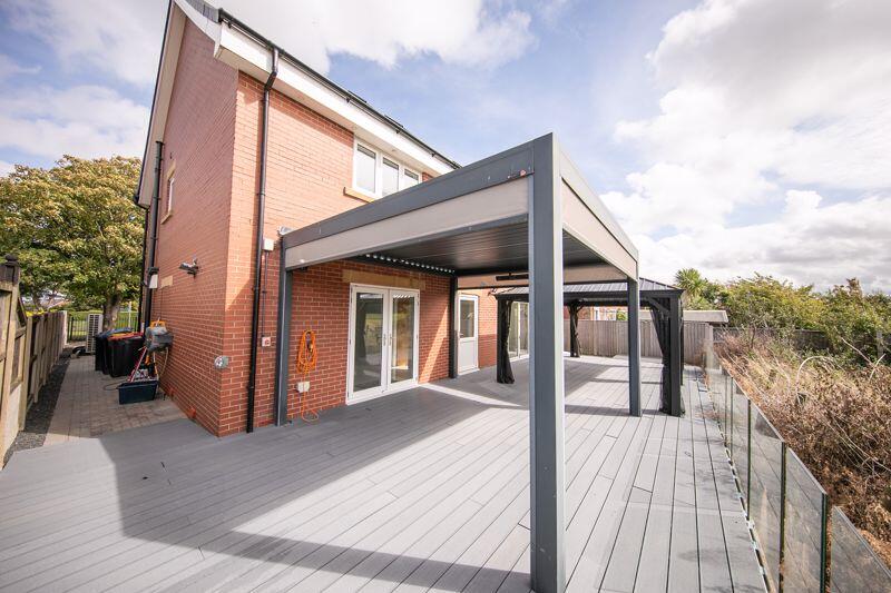 Powered gazebos with adjustable wind ...