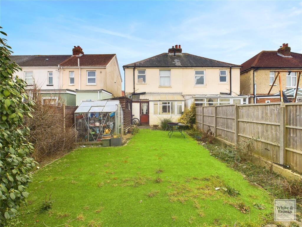 Rear of Property