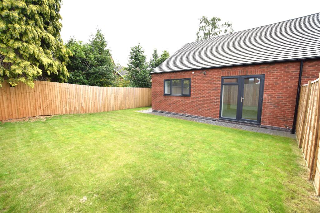 rear view of bungalow