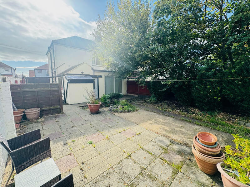 Rear of Property