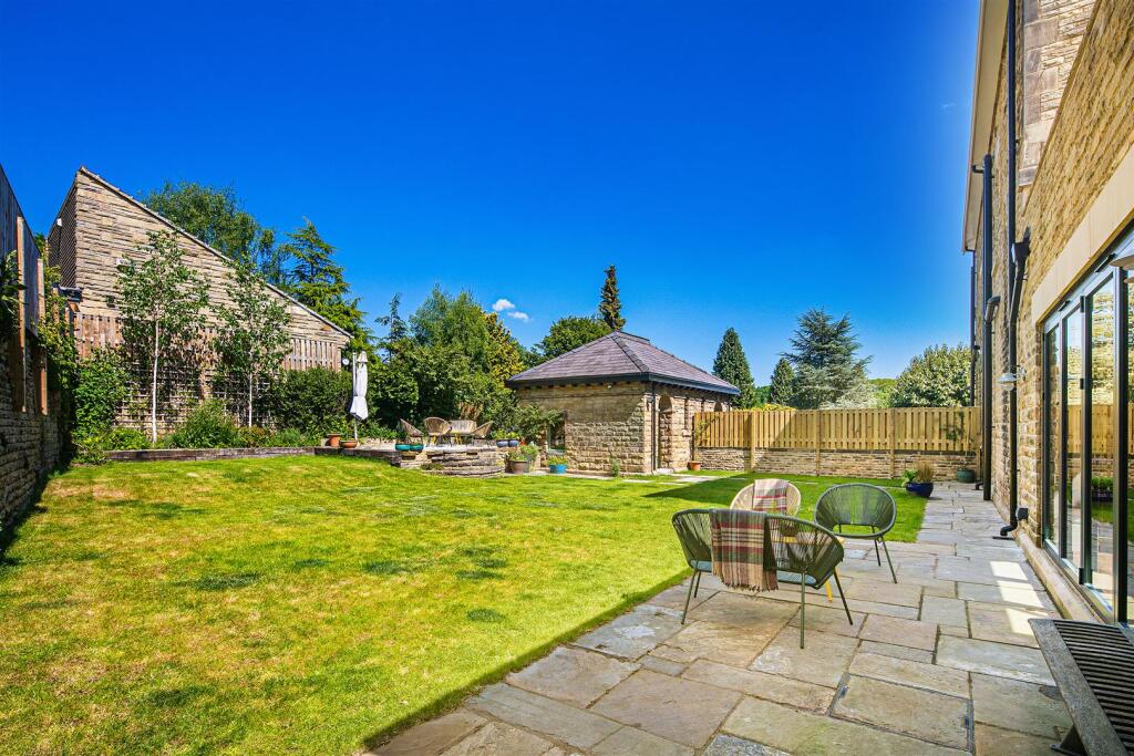 Rear garden