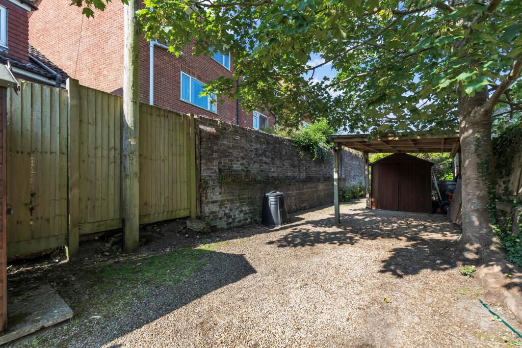 Driveway &amp; Timber Car Port