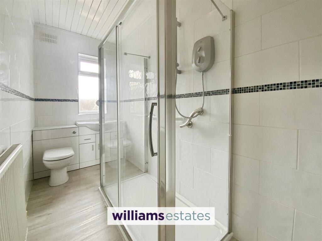 modern shower