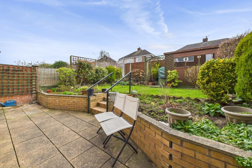 Rear garden