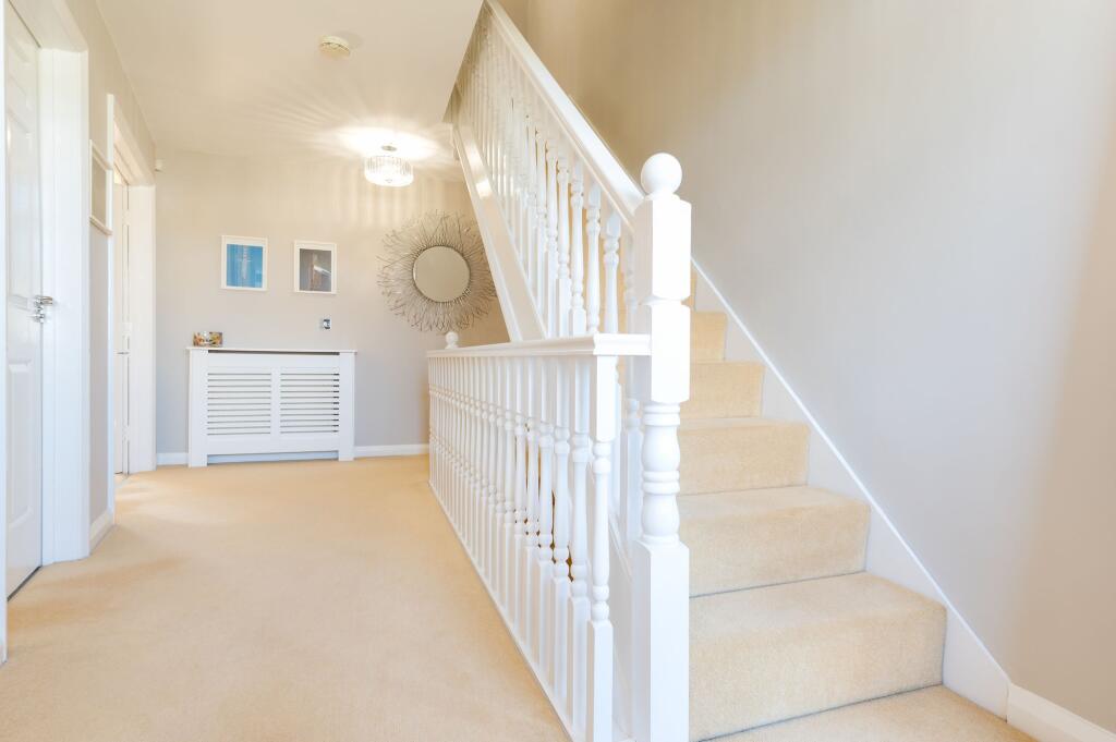 ENTRANCE HALLWAY LANDING AND UTILITY ROOM