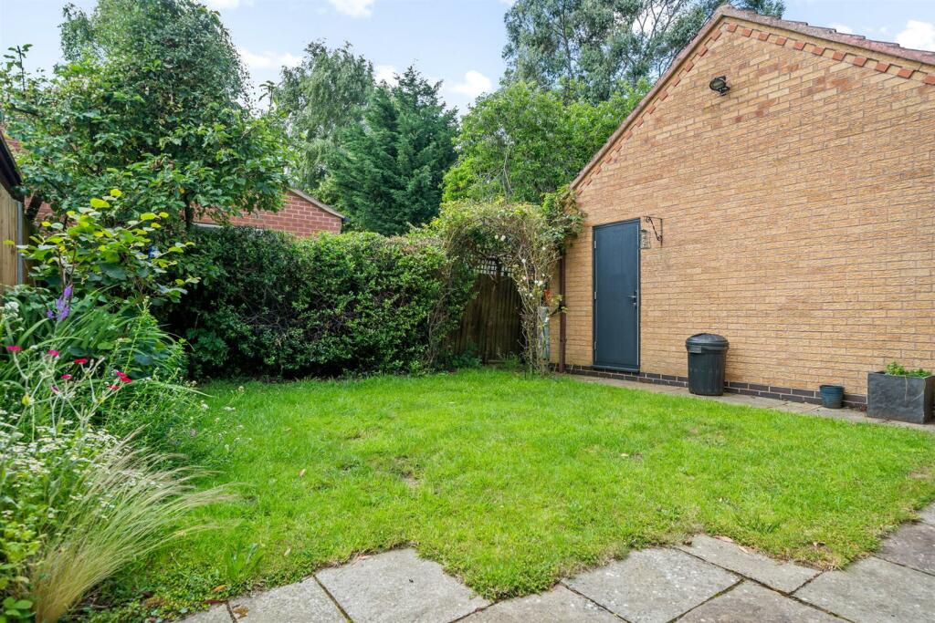 Rear garden