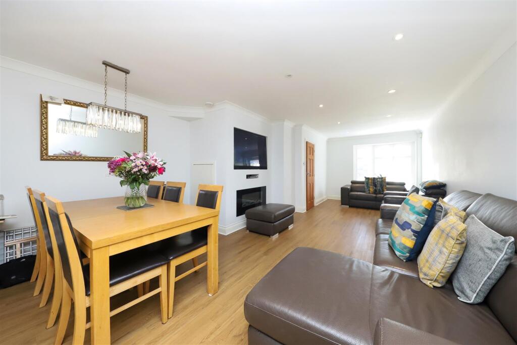 Living and dining area